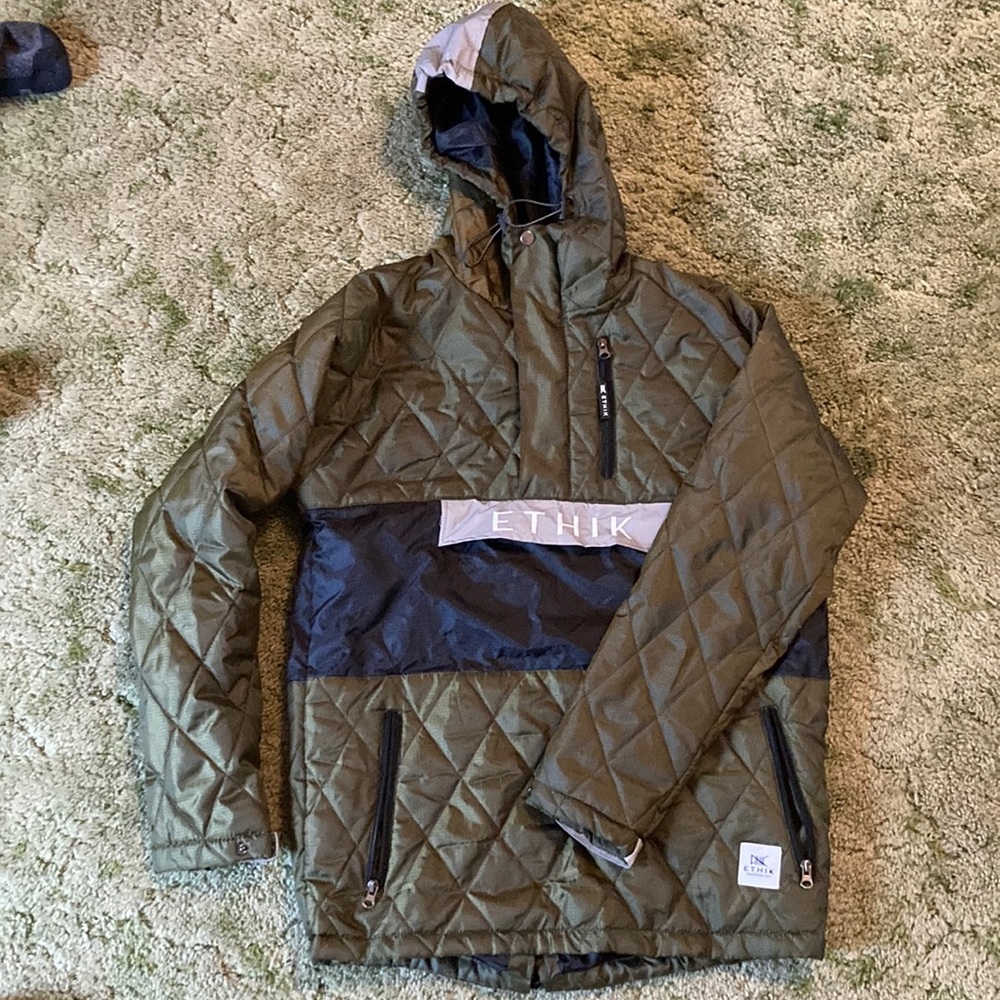 ETHIK 1/4 zip snow jacket